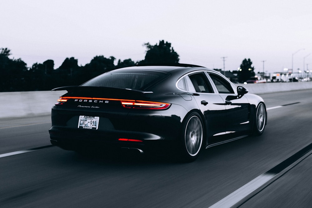 A car on an open road